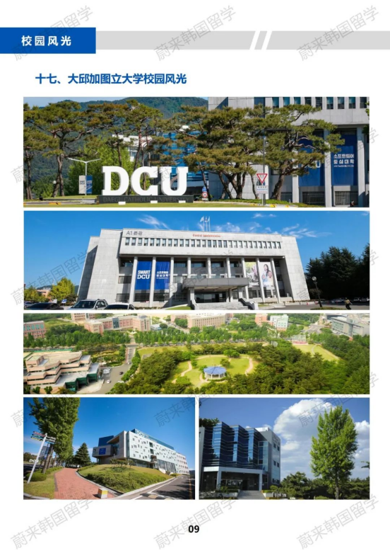 免试升本 | 2024年9月韩国大邱加图立大学（高起本）招生简章！(图11)