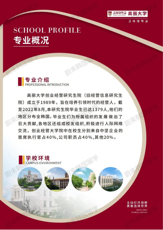 免试录取 | 2024年9月韩国高丽大学1.5年制中文授课国际创业学研究生招生简章！(图4)