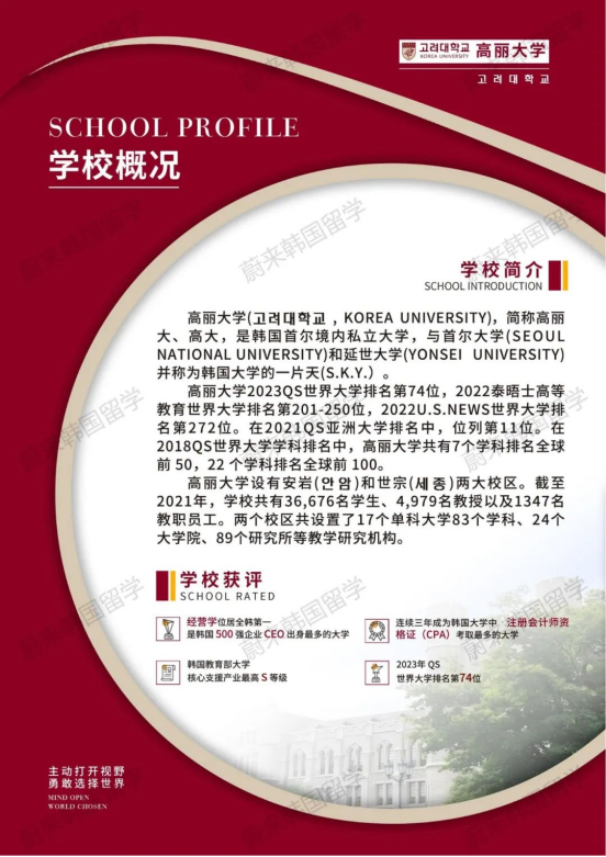 免试录取 | 2024年9月韩国高丽大学1.5年制中文授课国际创业学研究生招生简章！(图3)