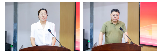 山东开放大学成人高等教育2025届学生毕业典礼暨学位授予仪式成功举办，我校毕业生代表上台发言(图3)
